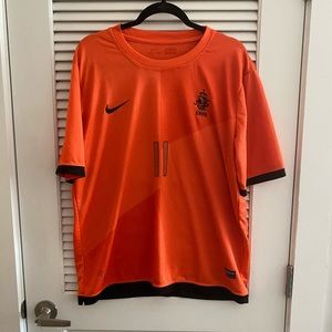 Arjen Robben Netherlands Soccer Jersey